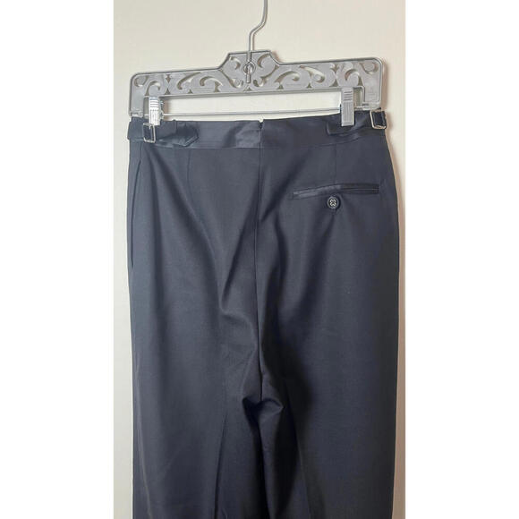 OFFICINE GENERALE PARIS TUXEDO STRAIGHT LEG PANTS STRAPS 36 - Picture 6 of 10
